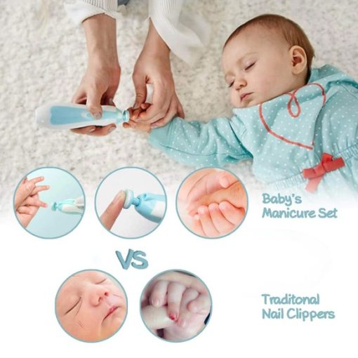 Baby Electric Manicure Set Nails Filer Machine - Image 2