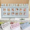 Baby My First Year Picture Photo Frame Baby Shower Gift 5 1
