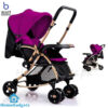 Baobaohao Baby Stroller Pram C3 Purple – 2 in 1 Stroller with Rocking Chair
