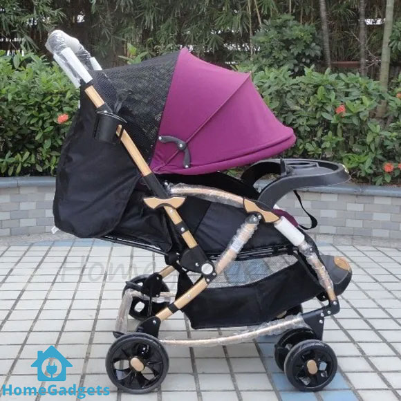 Baobaohao Baby Stroller Pram C3 Purple – 2 in 1 Stroller with Rocking Chair 3 Baobaohao Baby Stroller Pram C3 Purple – 2 in 1 Stroller with Rocking Chair