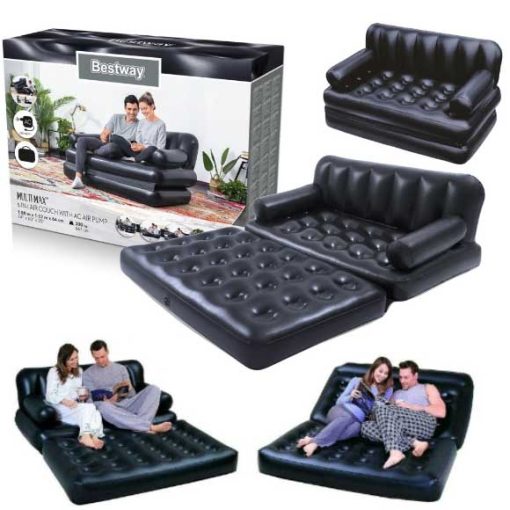 Bestway 5 in 1 Double Couch Sofa Cum Bed 75056