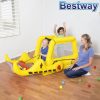 Bestway Inflatable Children Play center Bulldozer with 25 balls 1 1 homegadgets.pk