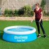 Bestway Inflatable Pool Fast Set 57392 5 Bestway Inflatable Pool Fast Set Portable Pool For Outdoor Activity 57392 2 1 homegadgets.pk
