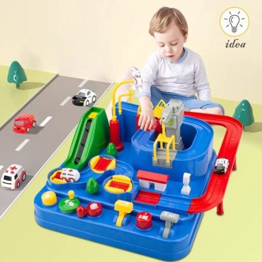 Car Adventure Race & Rescue Track With Magnetic Cars - Image 2