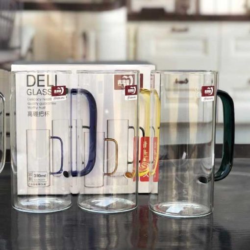 Deli Glassware Mug 380 ML – Pack Of 4 - Image 2