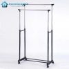 Double Pole Stainless Steel Cloth Rack 4 1
