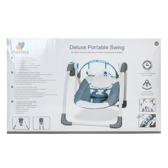 Mastela Portable Electric Baby Swing