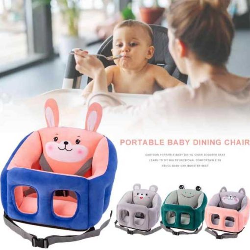 Multifunctional Cute Portable Baby Support Seat Learn to Sit & Play Soft Chair