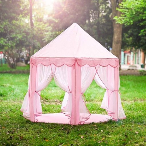 Princess Castle Fairy House Kids Tent - Image 2