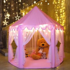 Princess Castle Fairy House Kids Tent