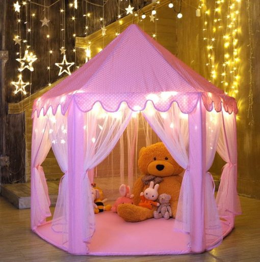 Princess Castle Fairy House Kids Tent