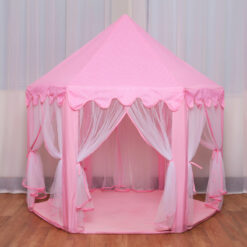 Princess Castle Fairy House Kids Tent Playhouse for Girls