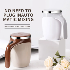 Stainless Steel Automatic Self Stirring Mug