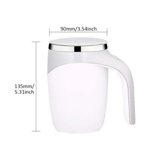 Stainless Steel Automatic Self Stirring Mug - Image 4