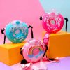 Silicone Platic Delicious Kids Donut Sipper Water Bottle 1 1