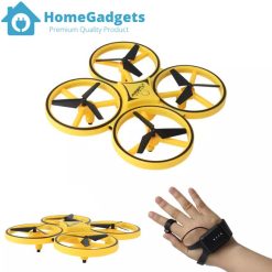 Watch Control Flying Hand Induction Drone Helicopter