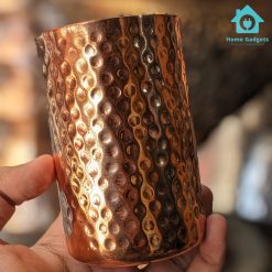 Pure Copper Glass Tumbler Capacity 450ml