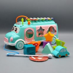Baby Musical Hand Knock Xylophone Bus