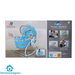 Mastela 5 in 1 Rocker Bassinet – Baby Rocker 5 Mastela 5 in 1 Rocker Bassinet – Baby Rocker