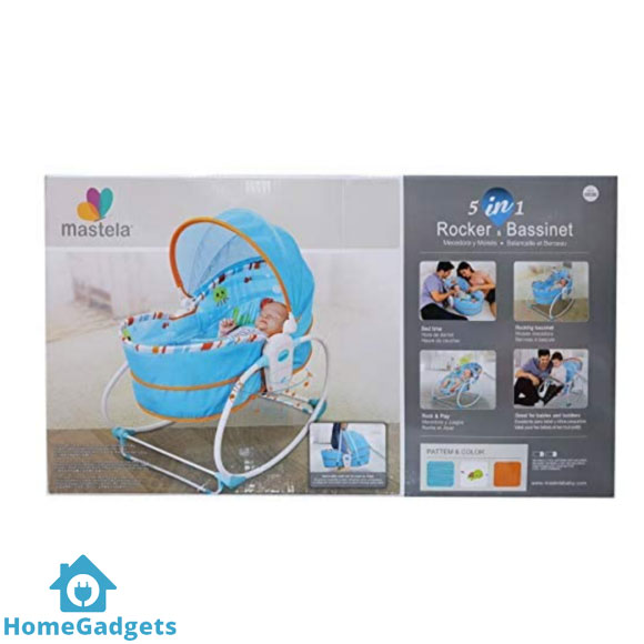 Mastela 5 in 1 Rocker Bassinet – Baby Rocker 3 Mastela 5 in 1 Rocker Bassinet – Baby Rocker