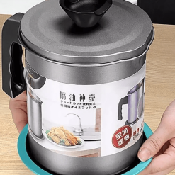 1.4 litre Oil Strainer Pot and Oil Filter bucket