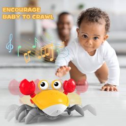 Dancing Crab Toy for Babies Crawling