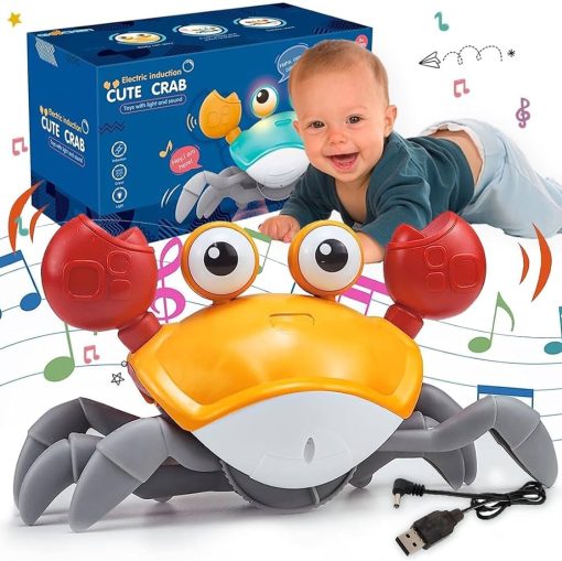 Dancing Crab Toy for Babies Crawling