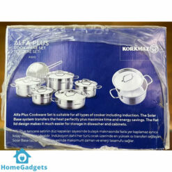Korkmaz Alfa Plus Cookware Set 10 Pcs 5 Korkmaz Alfa Plus Cookware Set 10 Pcs