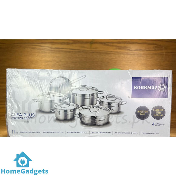 Korkmaz Alfa Plus Cookware Set 10 Pcs 2 Korkmaz Alfa Plus Cookware Set 10 Pcs