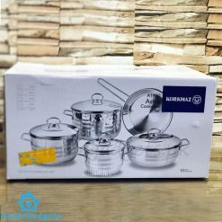 Korkmaz Astra Cookware Set of 9 Pcs