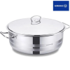 Korkmaz Mega Low Casserole Silver