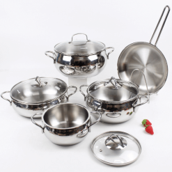 Korkmaz Tombik 9 Pcs Cookware Set