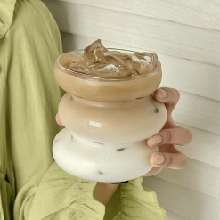 Creative Coffee Mug Heat Resistant Glass Mug