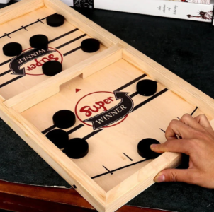 Super Winner Pucket Game Wood 