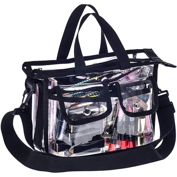 Transparent Cosmetic Storage Bag Travel Make up Kits Organizer