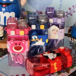 Kids Cartoon Water Bottle Sipper