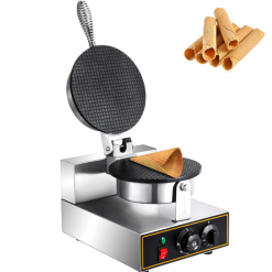 Commercial Ice Cream Cone Waffle Maker Machine