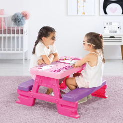 Dolu Unicorn Activity Picnic Table