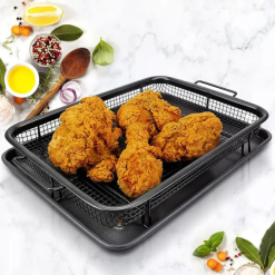 2 Piece Set Non Stick Crisping Tray