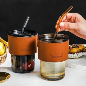 Creative Mug with Straw Lid 400ML