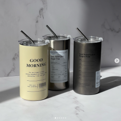 Iced American Insulated Tumbler Coffee Cup