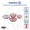 Korkmaz Linea Plus Cookware Set - 7 Pcs