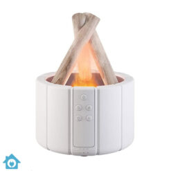 Essential Oil Diffuser Bonfire Humidifier with Flame Light