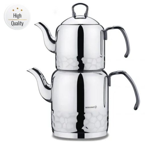 Korkmaz Erna Teapot Set Inox