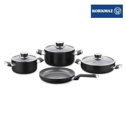 Korkmaz Lena Cookware Set - 07 Piece