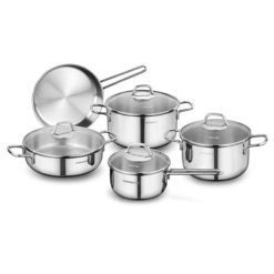 Korkmaz Perla Cookware Set - 09 Pcs