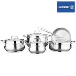 Korkmaz Estima Cookware Set 09 Pcs