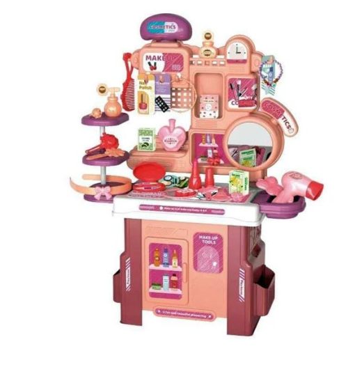 42 Pcs Prented Play Kids Vanity Table Toys Makeup Toys Fashion Set Toy