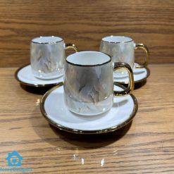 Luxury Fine Bone Cup Saucer Set of 12