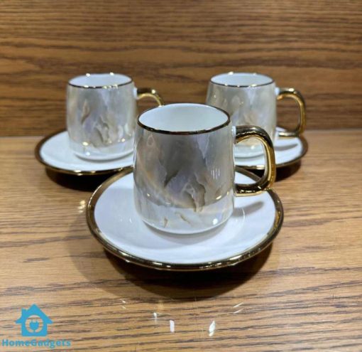 Luxury Fine Bone Cup Saucer Set of 12